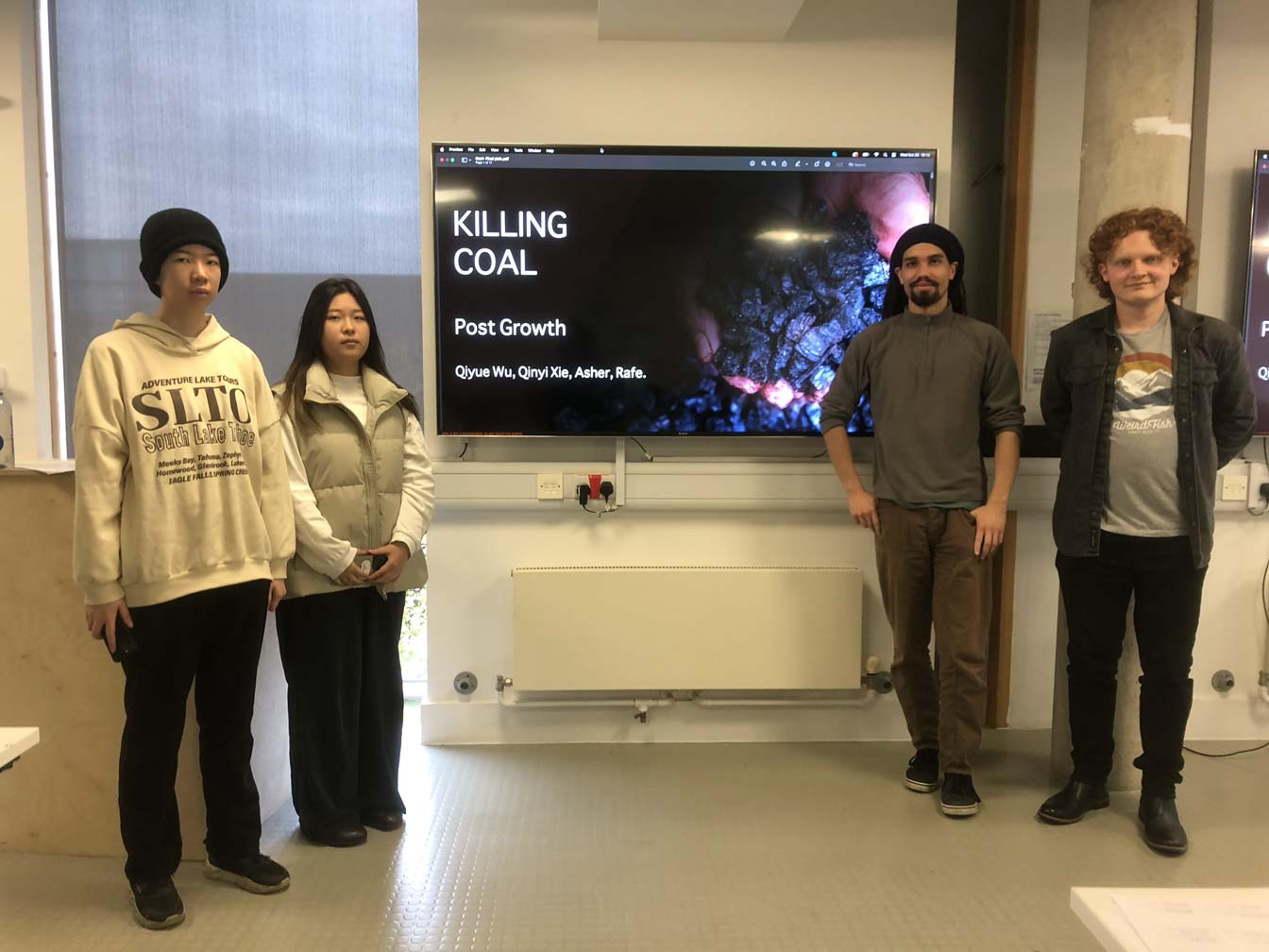 taken after our presentation